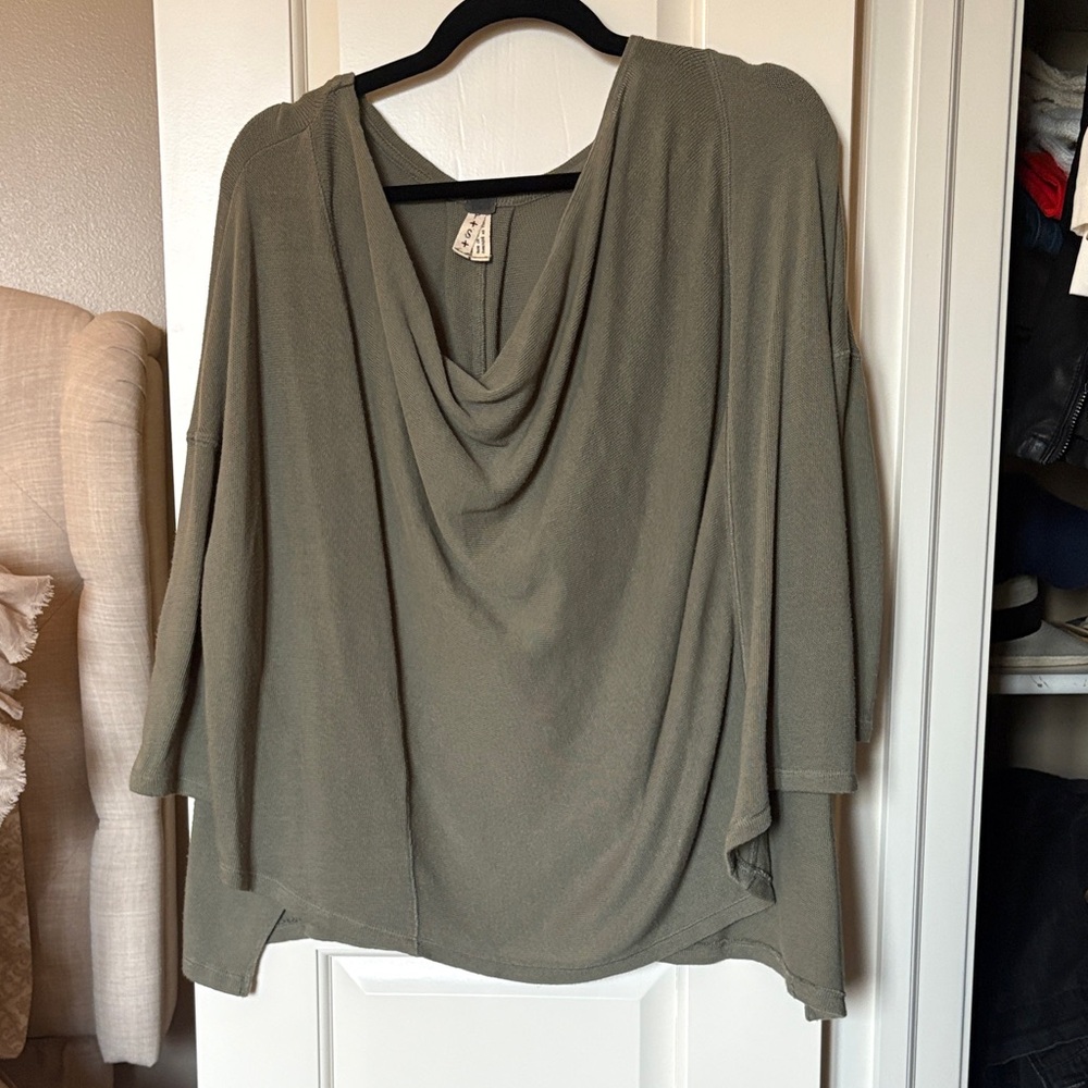 We The Free Sage Knit Top